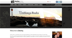 Desktop Screenshot of destiny.co.za